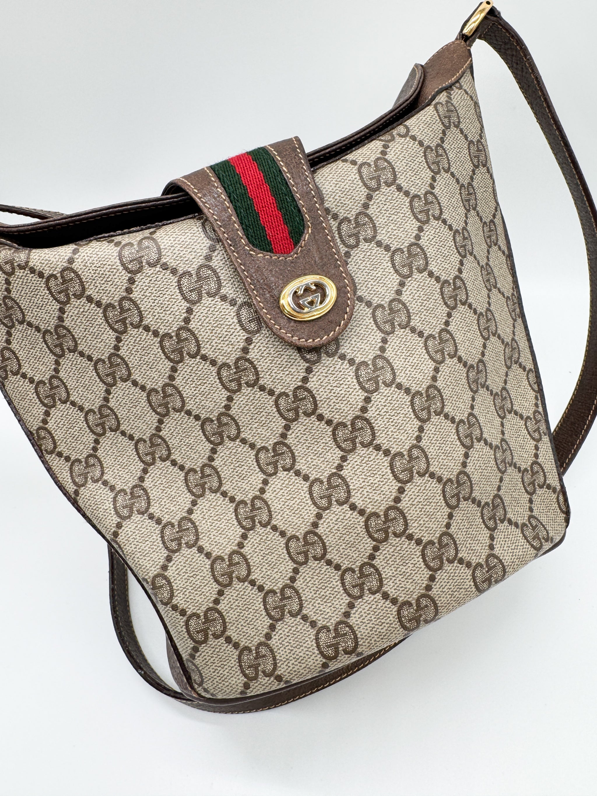 Gucci Sherry Line Crossbody Bag in Monogram Canvas – Moja Bag Shop